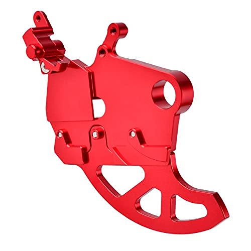 Accessories Motorcycle Rear Brake Disc Guard For Honda Cr125 Cr250 Crf250R Crf250X Crf450R Crf450X 2002-2016 2017 2018 Protector - (Cn, Color: Red) #TOP14