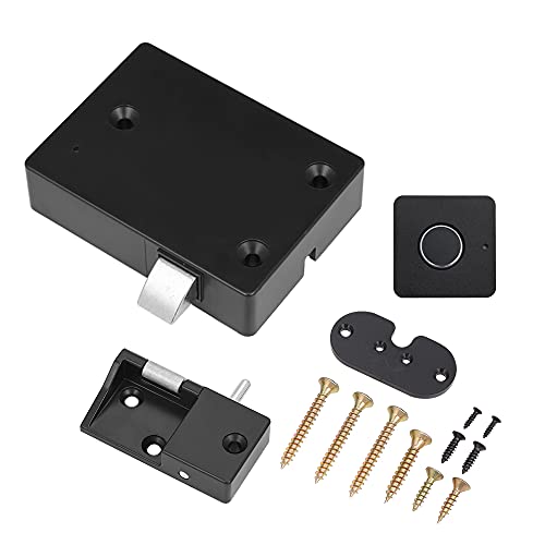 Cigooxm Fechadura inteligente do armário de impressão digital sem chave Fechadura elétrica biométric