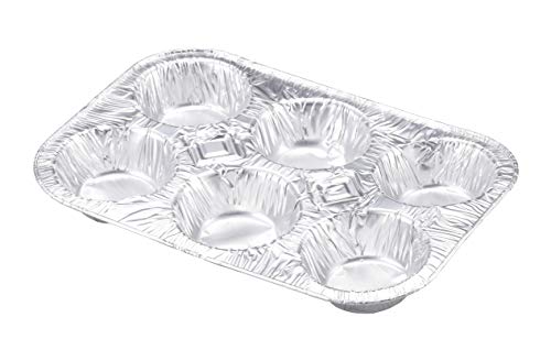 Captain Stagg (CAPTAIN STAG) Aluminum Plate BBQ Aluminum 6-Well Plate 28 × 19cm 2-Pack UG-1567