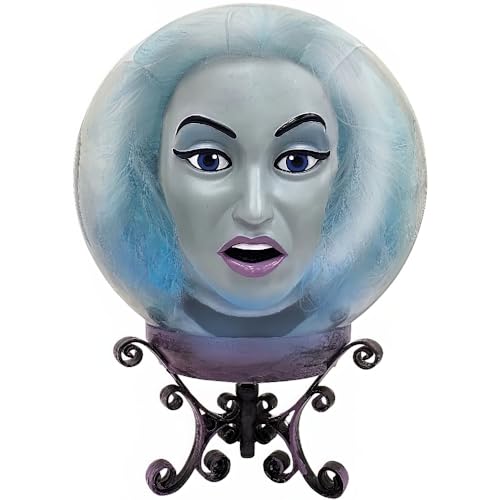 amscan Madame Leota Crystal Ball, Disney’s The Haunted Mansion, Animatronic Halloween Decoration,...