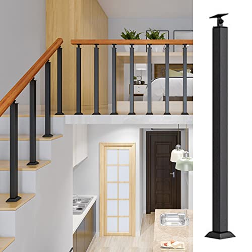 Ringhiera Per Scale Interne Esterni Balaustre In Ferro Battuto Per Scale Interne/ Piattaforma, Balaustra Alta Per Ringhiere Di Terrazze/ Portici/ Parapetti Di Verande/ Gradini Di Soppalchi ( Color : 1