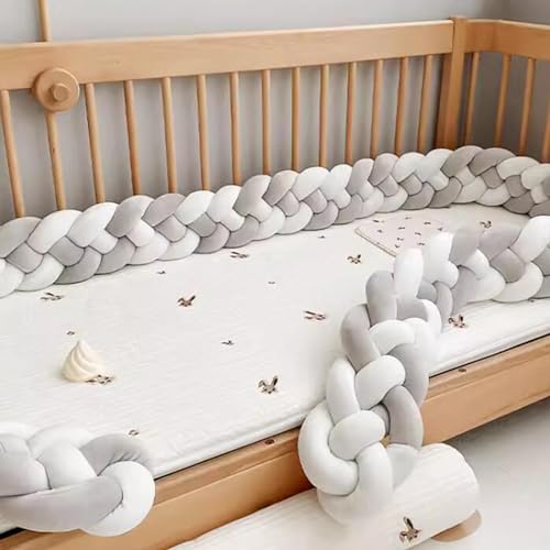 Tresse Sponda Letto Bambini, Barriera da Viaggio, Sponde per Letto Bambini, Facile da Montare, per la Decorazione della Stanza (F 3.6 Metri)