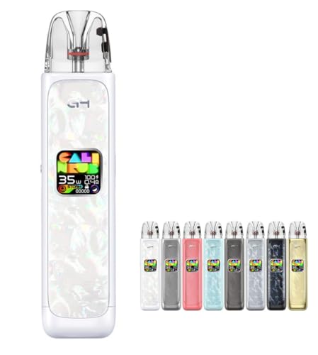 [EF Caliburn G4 Pod Jo[ G4 |bh System Kit 1300mAh 3ml (Max 35W) dq^oR Vape xCv X^[^[Lbg (Seashell White)