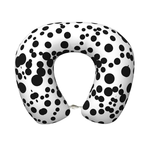 Almohada de viaje poliéster talla única negra