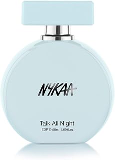 Nykaa Talk All Night Eau de Parfum, Oriental Floral Woody Scent with Amber and Cedarwood, 50ml Price In India