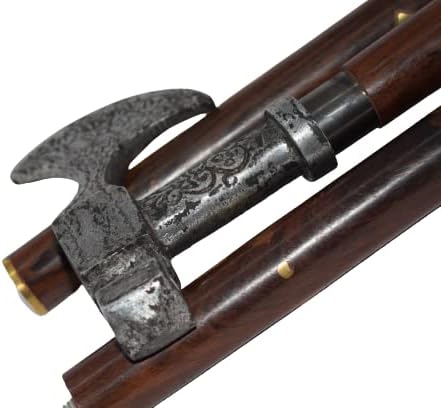 Miniatura 5 de Bastón plegable con mango plateado de hacha, regalo asequible, decorativo, para hombres, mujeres, ancianos, abuelos. Artículo para regalos