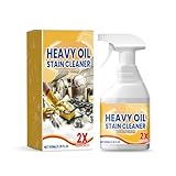 Kitchen Degreasing Cleaning Spray - Heavy Oil Stain Remover for Range Hoods, Stoves & Kitchenware