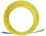 Sección total del cable de 3.0 mm (incluyendo la fibra kevlar y la vaina de color amarillo).