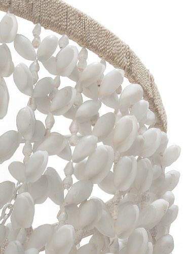 KOUBOO Inverted Pendant Lamp, Bubble Seashell, White