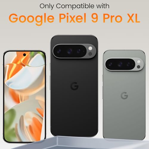 Coque Google Pixel 9 Pro XL claire transparente étui brillant nœud 3D - 4