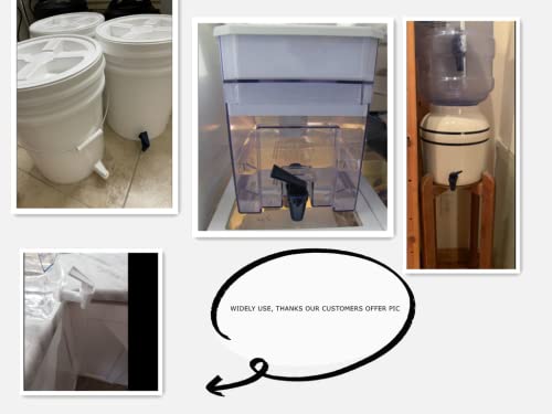 Replacement Cooler Faucet 2 White And 2 Blue Water Dispenser Tap Set. Bpa Free Plastic Spigot.. #TOP3