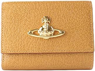 Amazon ヴィヴィアンウェストウッド 財布 折り財布 レディース Executive 二つ折り がま口 牛革 レザー 3218c92 キャメル 財布