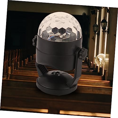 Lampe de scène LED ventouse pour éclairage de Noël en ABS noir - 7