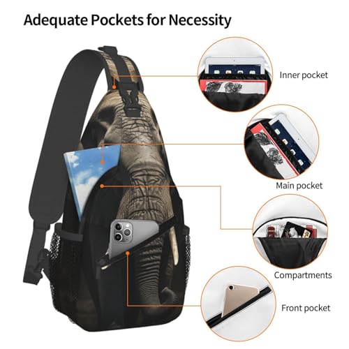 Mochila Pequeña Cruzada para Mujeres y Hombres miniatura 4