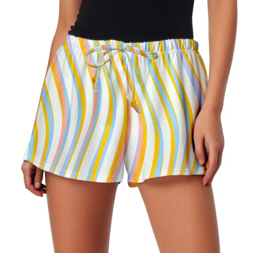 Pantaloncini con Leggins Donna Premaman Tennis Taglie Push Leggeri Piscina Maglietta Golf Larga Bermudadonna Elettrico Fiocco Raso Bicicletta Argento Ha Zebrati Snellenti Media