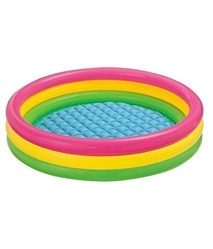 Generic Inflatable Baby Bath Tub Pool 2ft 2-4 Years (Multicolor)-picture-14