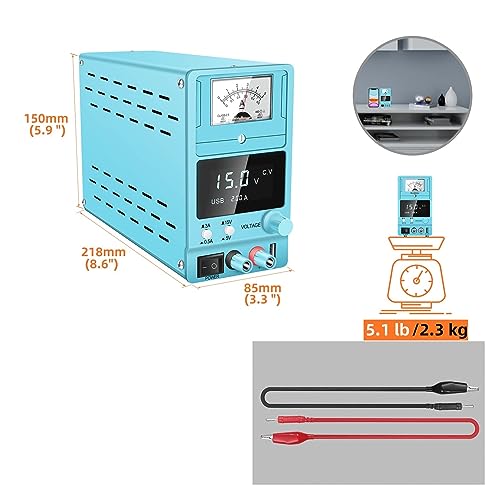 Source de laboratoire 15V 3A contre les surcharges pour sécuriser vos tests électroniques - 5