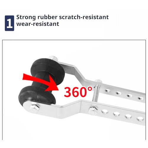 Support de rouleau marin multi-usage pour remorque de yacht