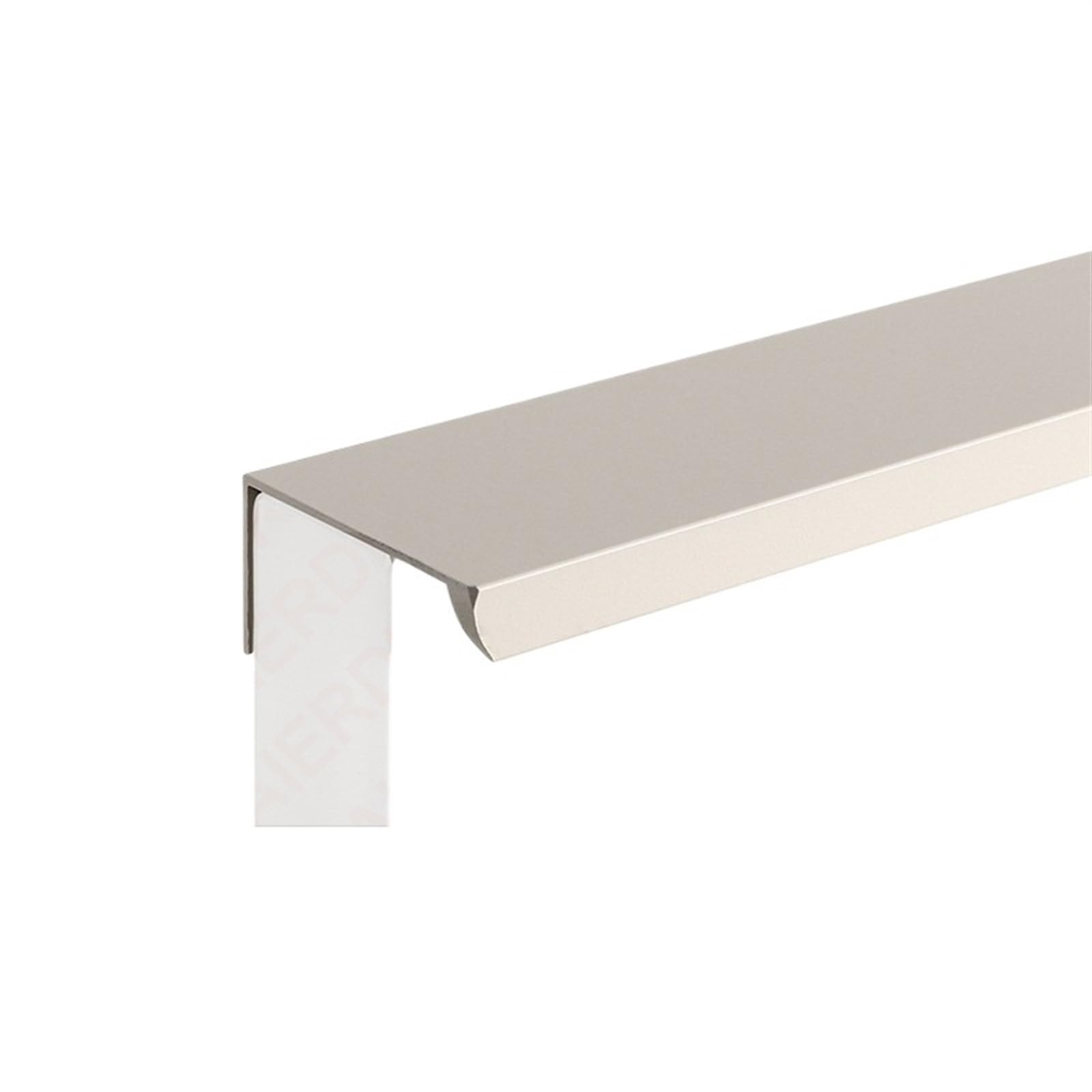OZLCUA Concealed Handles Long Furniture Handle Invisible Aluminum Alloy Cabinet Pulls Drawer Knobs Handles Kitchen Cupboard(Right Angle-Grey,Length 200mm)