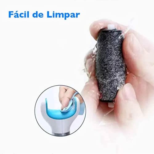 Lixa Eletrica Pes Removedor Calo Rachadura Com Cabo + Refil