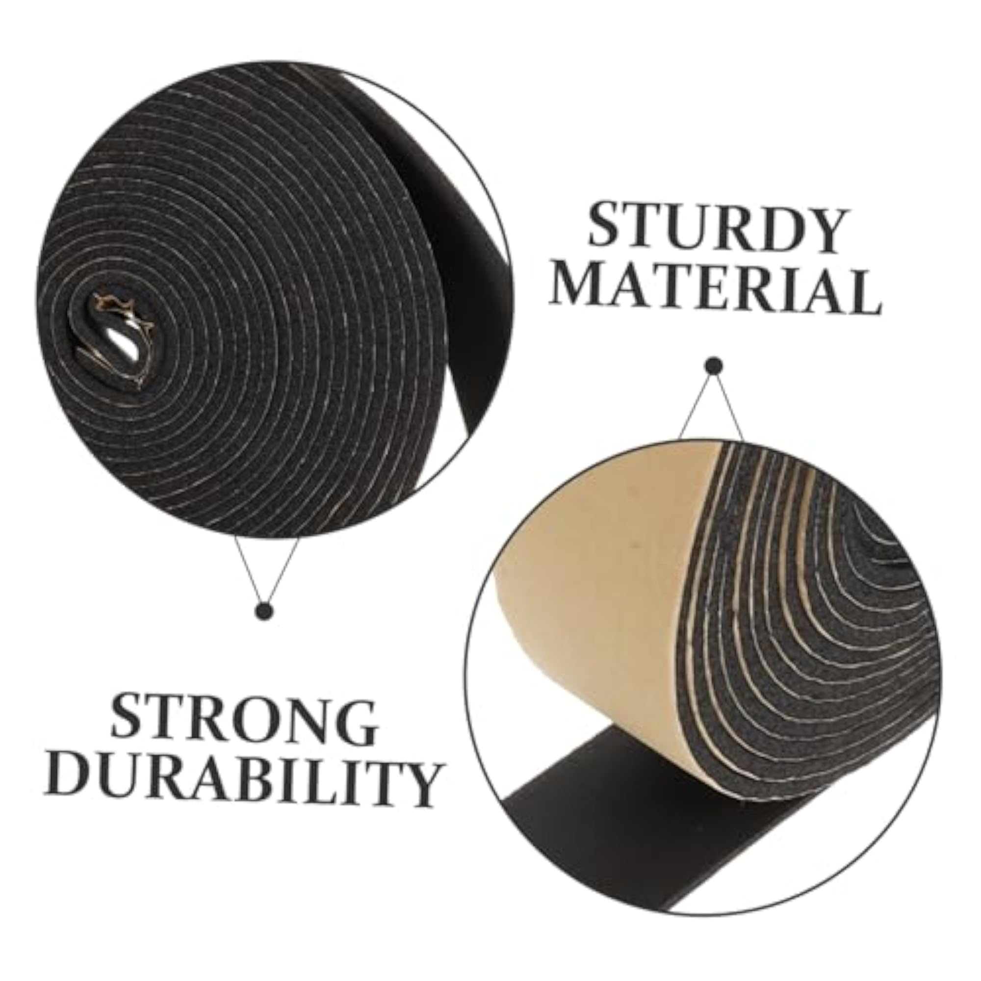 Multifunctional Soundproofing Strip for Sliding Doors