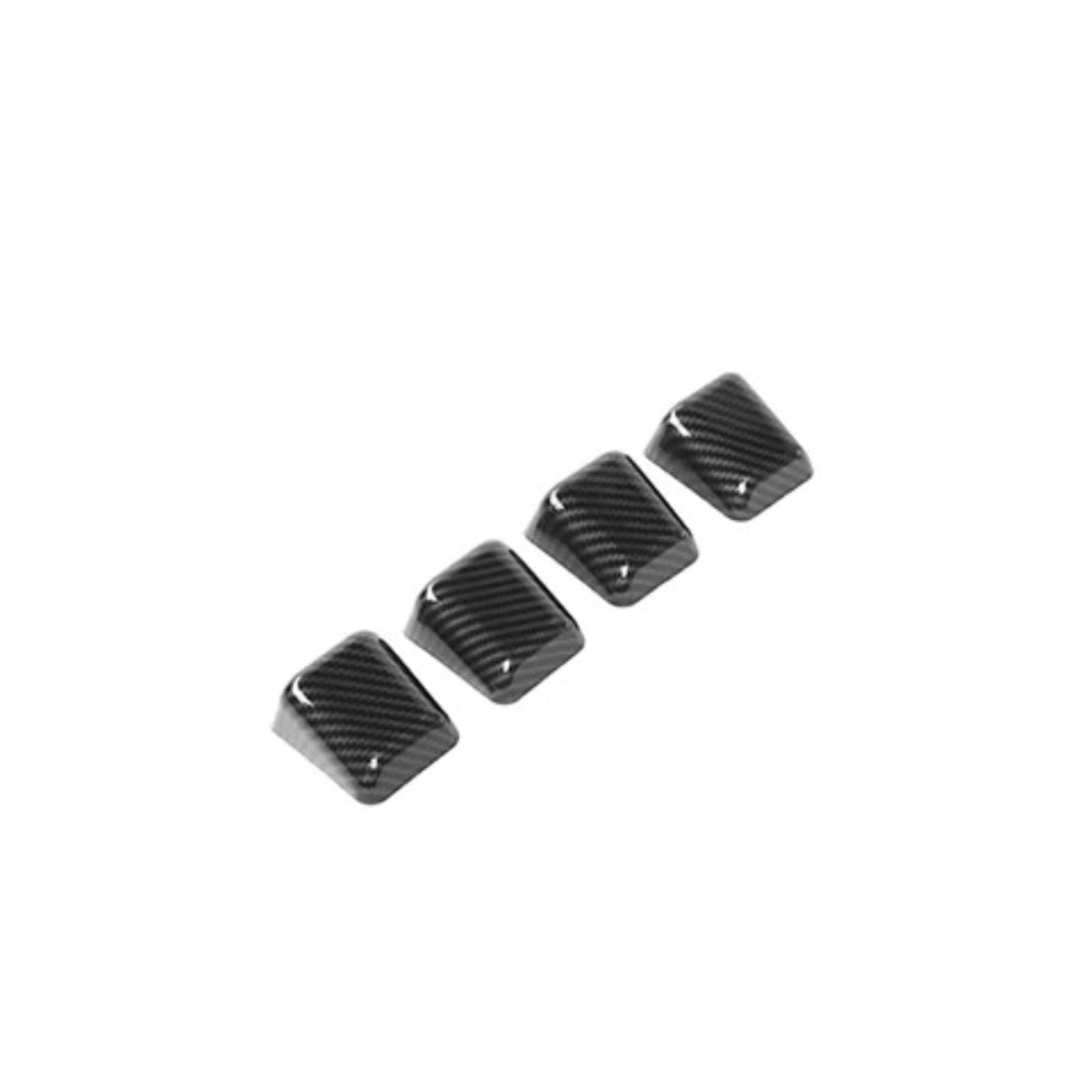 Center Control Grain Gear Shift Navigations Tail Light Accessorie Decoration Cover Compatible for Dodge Challenger 2015 UP Carbon Fiber(Type26)