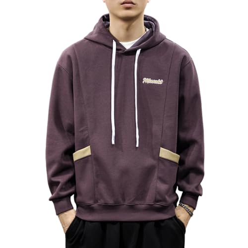 Sweatshirts homme de base oversize idéal pour le look décontracté des ados