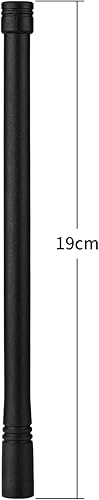 Miniatura 2 de Bingfu Antena Ham Radio VHF de 136-174 MHz 2 unidades de repuesto compatibles con radio VHF bidireccional estándar Vertex