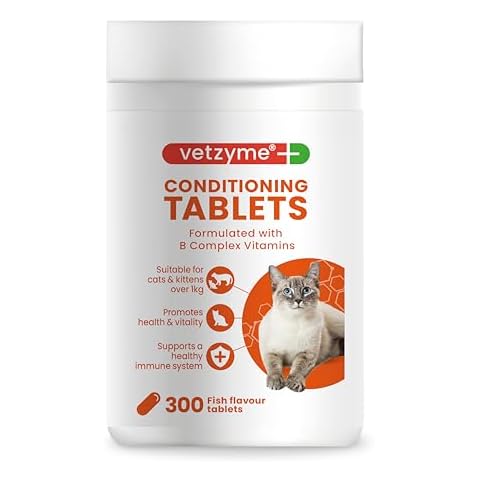 Vetzyme Conditioning Tablets for Cats and Kittens Cover