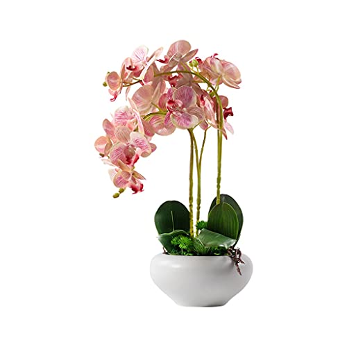 Fleur artificielle phalaenopsis arbre chinois sans entretien pot