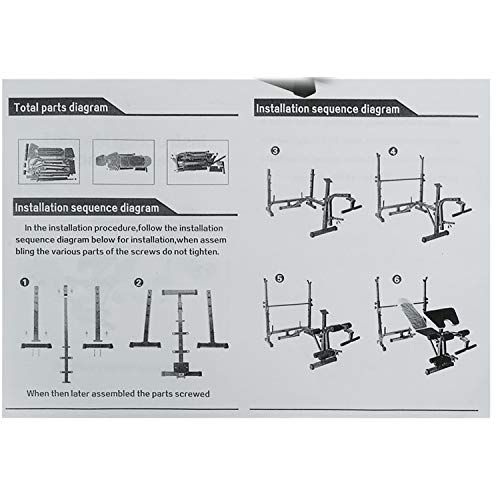 Aceshin Olympic Weight Benches Installation Manual