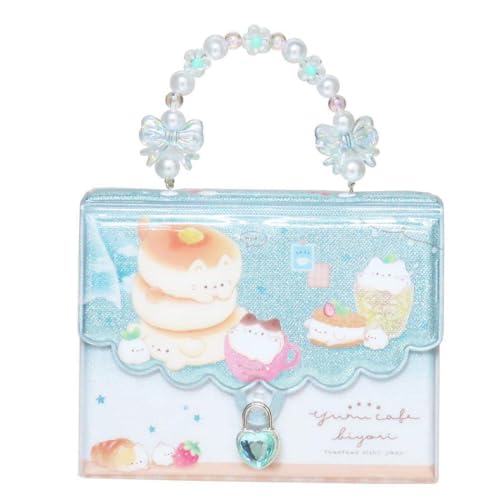 シール帳 カギ付きバッグマイシールバインダー ゆるかふぇびより クーリア シール交換帳 シールシート10枚付き グッズQ-LiAのサムネイル