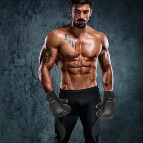 Guantes de boxeo con muñequera ajustable Alipis para mitigar impactos 6