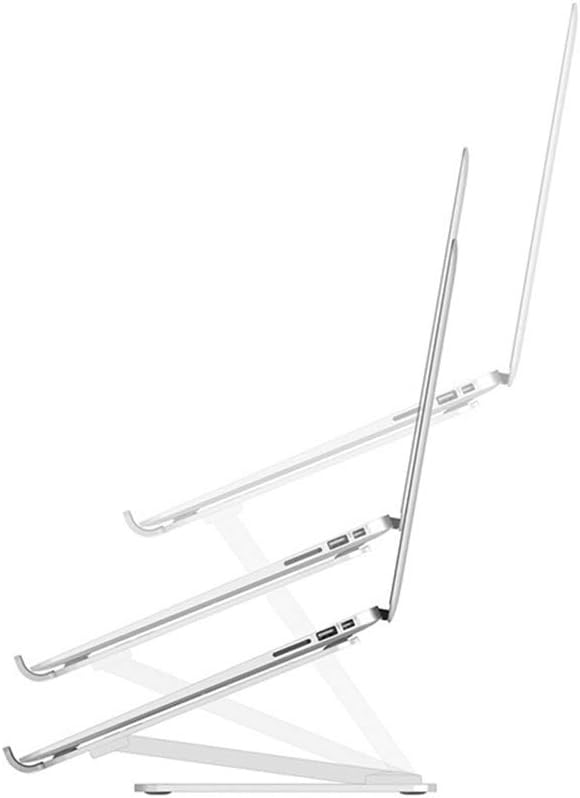 冷却パッド ノートパソコン ホームノートPCスタンドブラケットポータブルラジエーターテーブルトップの高子宮頸折り畳み式 高度調節可