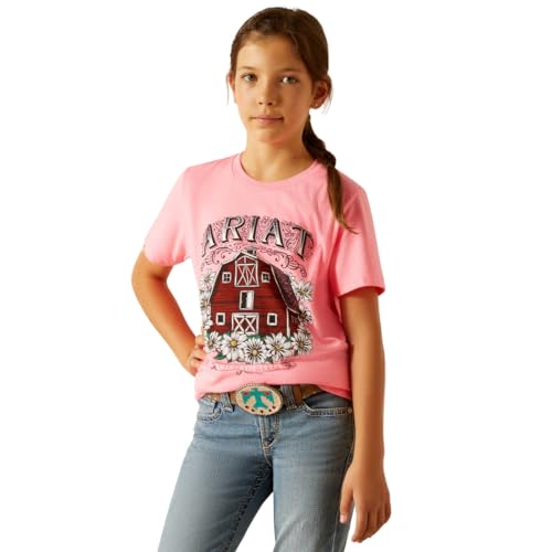 Ariat Girls' Ariat Floral Farm T-Shirt