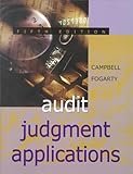 Audit Judgment Applications: An Integrated Case