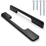 DESIGN A BARRA MODERNA – PROFILO MINIMALISTA, PRESA CONFORTEVOLE Profilo piatto da 10mm di larghezza per un aspetto sobrio e contemporaneo. Altezza 25mm e spazio di presa di circa 15mm per un'impugnatura naturale e comoda. La sottile superficie frontale rimane discreta senza compromettere la solidità della maniglia — resistenza ed eleganza allo stesso livello.