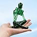 Reading Women Statue, Translucent Green Resin Thinker Sculptures, Abstract Art Ornament, Modern Aesthetic Figurine Decoration for Home Living Room Bedroom Office Shelf Table Desk Bookshelf Decor