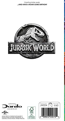 Wwe Maglia Danilo Promotions Biglietto Di Auguri Di Compleanno Per Jurassic H 803750
