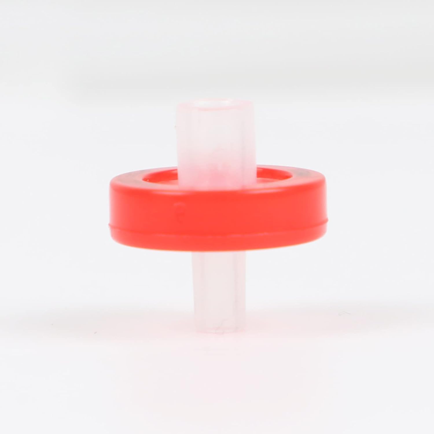 Syringe Filter,Hydrophobic PTFE Membrane Disc,Diameter 13 mm,Micron Pore Size 0.22 μm,Non-sterile Pack of 10,Red: Industrial & Scientific