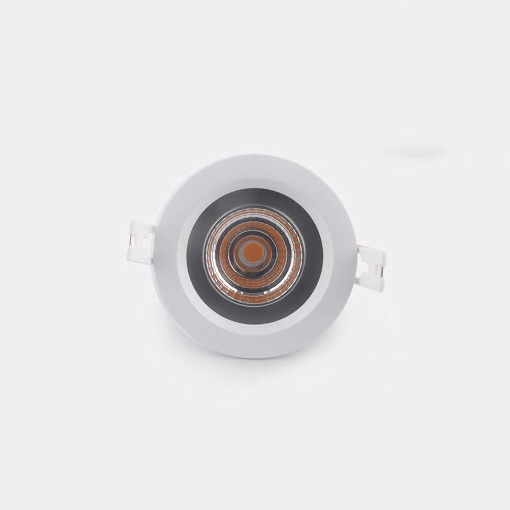 Redondo LED IP65 Foco empotrable a prueba de agua Techo Baño Lámpara empotrada Hogar Ahorro de energía Luz de techo Luz de panel de exhibición comercial for inodoro Luces al aire libre ( Color : 4500k