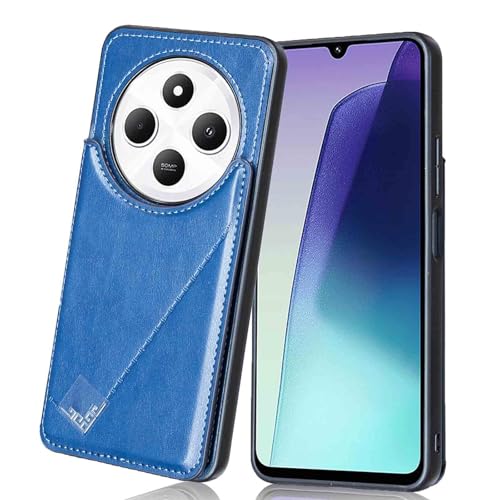 �yViesa�z�w�ʃJ�o�[ �P�[�X�蒠�^ �݊��� �P�[�X �蒠�^ Redmi 14C �Ή� XIAOMI �w�ʌ^�P�[�X (�l�C�r�[�u���[) �}�O�l�b�g ���u���X�^���h�@�\ ���z�^ �X�}�z�o�b�N?�J�o�[ �V���I�~ ���b�h�~�[14c redmi14c BLUE