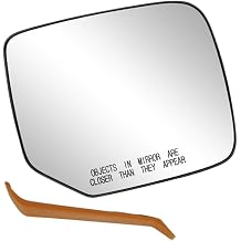 Heated Side View Mirror Glass 76203SZAA11 Compatible with Honda Pilot 2009 2010 2011 2012 2013 2014 2015 1pcFront Right