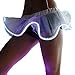 Produktbild SHOBDW Damen Tutu Damenrock Tüllrock Reifrock Kurz Ballet Tanzkleid tütü Unterrock Petticoat für Karneval Partykleid LED Bühnenkostüme Nachtclub Beleuchtung Leucht Party Gaze Flauschiger Rock