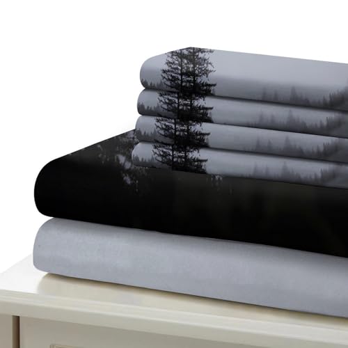 Parure de lit hypoallergique microfibre zippée 135x200