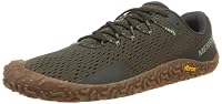 Merrell Men’s Vapor Glove 6 Trail Running Shoe, Olive, US 12