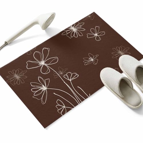 LEO BON ���փ}�b�g �h�A�}�b�g �J�[�y�b�g �g�C�� ���� ���ӂ� �����` ���� �z�� �􂦂� �L�b�`�� �k���� ������� �K�i ����~�ߕt �R�� �h�L �h�� �a�� �� ���� ���b�h �V���v�� 45×75cm