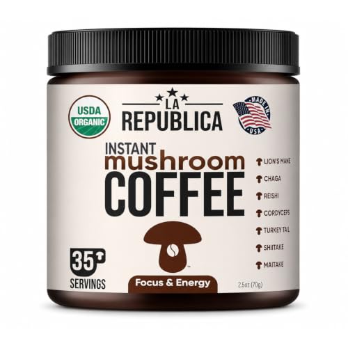 La Republica Instant Mushroom Coffee
