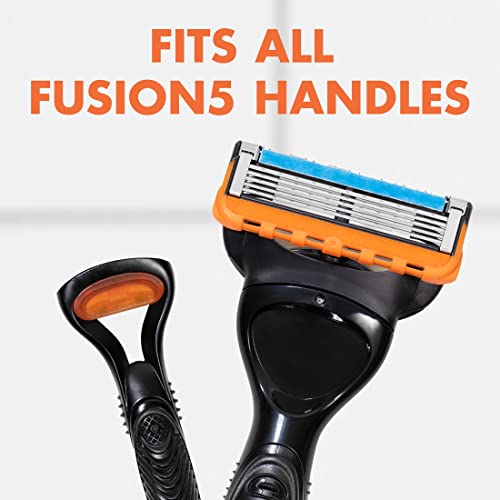 Gillette Fusion5 Mens Razor Blade Refills, 4 Count, Lubrastrip For A More Comfortable Shave #TOP6