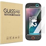 LFGKMZ 2 Pack Tempered Glass Screen Protector for Nintendo Switch 2 Model 2025 8",[Military Grade Shatterproof],Ultra HD,9H Hardness,Zero Bubble